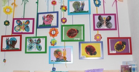 Выставка детских работ в детском саду