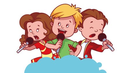 Мультяшки поют