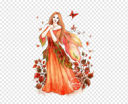 Девушка осень для детского сада