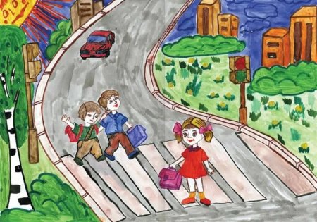 Безопасная дорога глазами детей