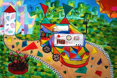 Стилизованный город