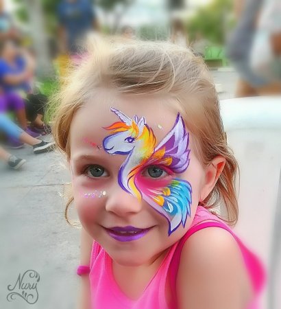 Аква Гримм для лица Единорог