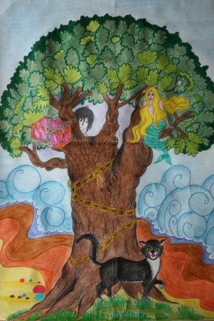 Кот ученый Пушкин