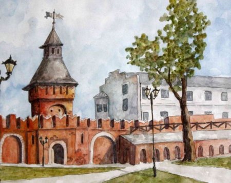 Тульский Кремль 17 век