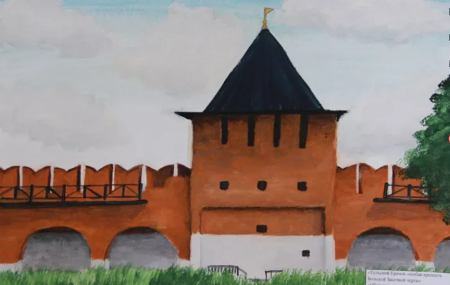 Тульский Кремль иллюстрация