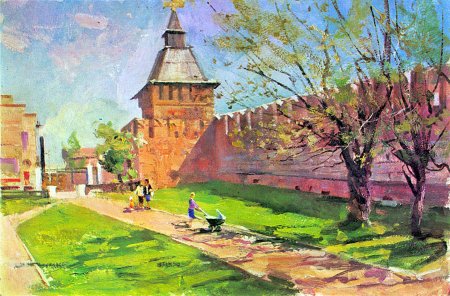 Тульский Кремль в живописи тульских художников