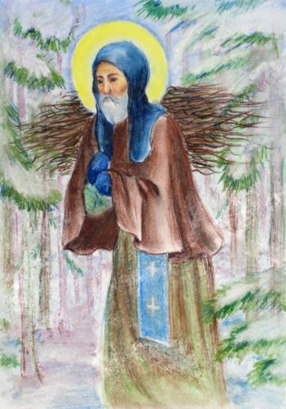 Преподобного Сергия Радонежского нарисовать