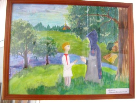 Конкурс рисунков Сергий Радонежский