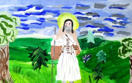 Иллюстрация к житие Сергия Радонежского 4 класс