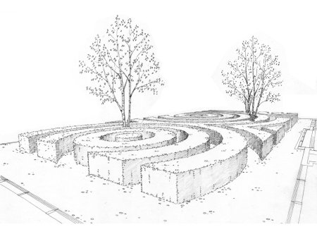 Ландшафт карандашом для начинающих