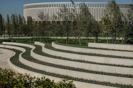 Парк вокруг стадиона Краснодар