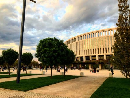 Пейзаж в Краснодаре в парке Галицкого