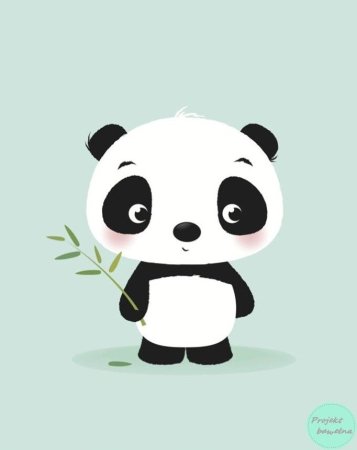 Панда иллюстрация