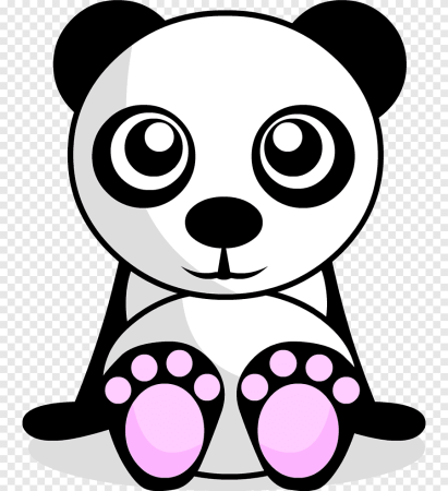 Пандочки мультяшные