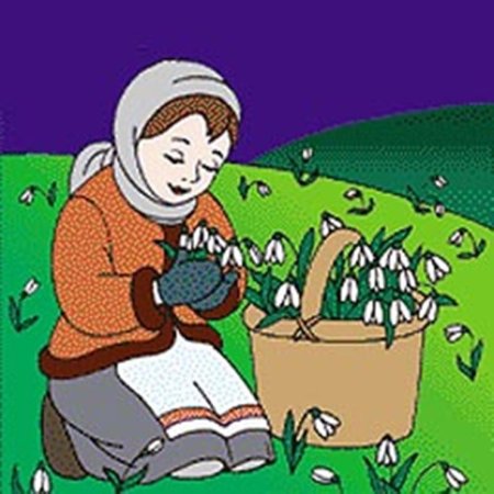 Маршак 12 месяцев рисунок