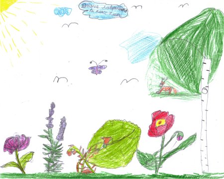 Детские рисунки карандашом