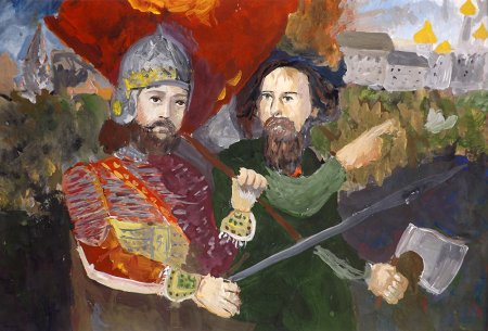 Граффити мини и Пожарский