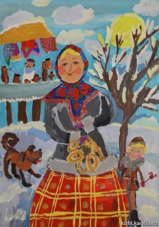 Народные праздники рисунки