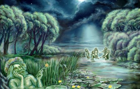 Никита Водопол водяной русалки