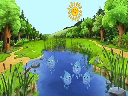 Озеро для дошкольников