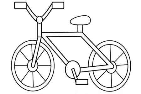 Детский рисунок велосипед (53 фото)