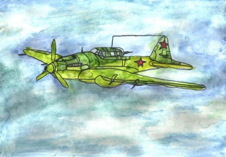 Военные самолеты для рисования