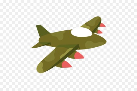 Военный самолет для детей