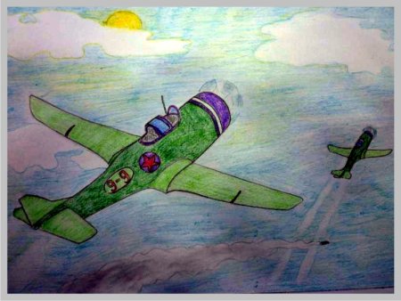 Рисование на военную тему