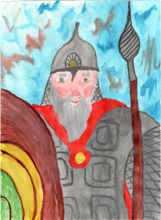 Древнерусские воины-защитники. (1-Й из 1 ч.)