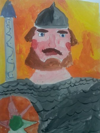 Портрет богатыря Невский