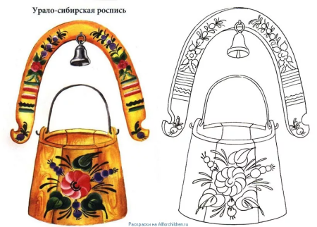 Ремесла Урала Урало Сибирская роспись
