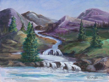 Рисунок к стихотворению Лермонтова дары Терека