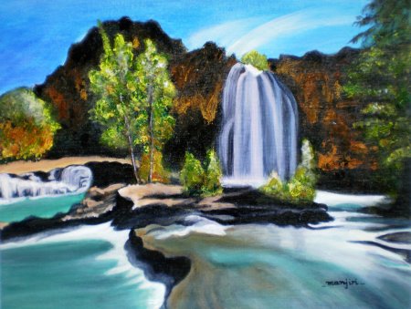 Евгений Баратынский водопад рисунок