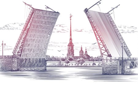 Петербург карандашом легко