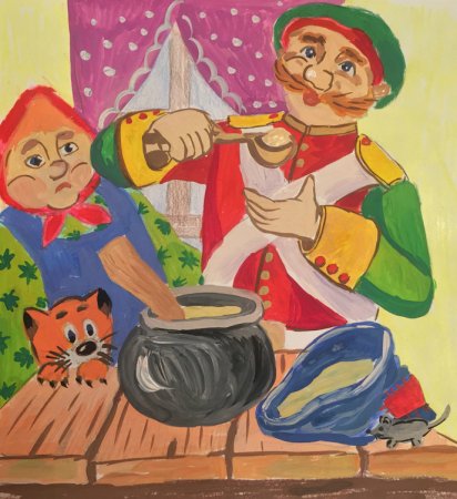 Сказка про солдата и кашу из топора