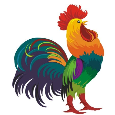 Петух картинка для детей