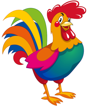 Петух рисунок
