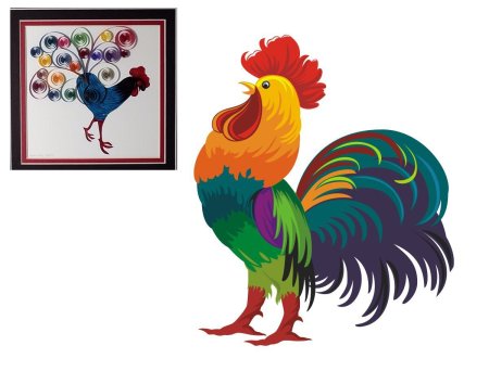 Петух картинка для детей