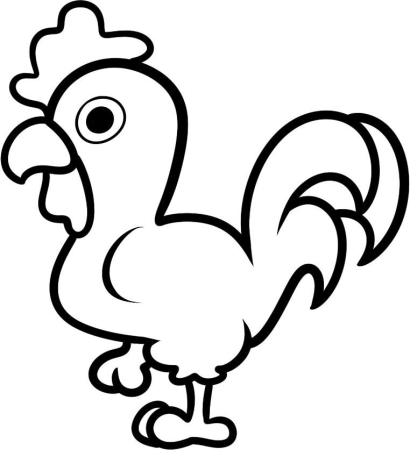 Милые мультяшные Петушки