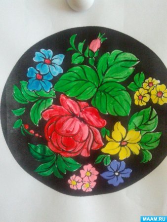 Жостово роспись по металлу 5 класс