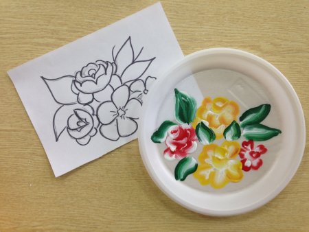 Жостовская роспись для детей