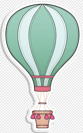 Стилизованный воздушный шар