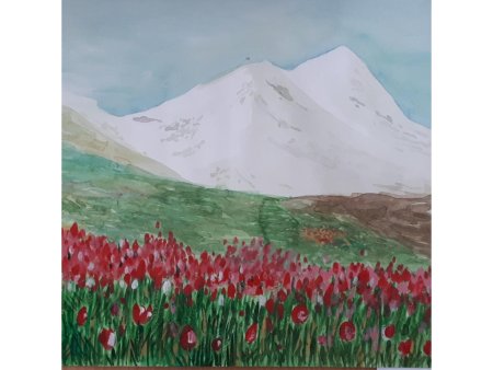 Эльбрус рисунок