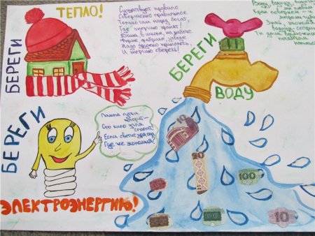 Энергосбережение плакаты для детей