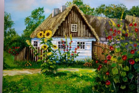 Деревенский домик