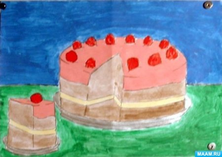 Рисование мое любимое блюдо