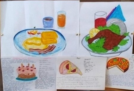 Мое любимое блюдо рисунок