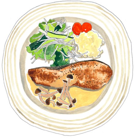 Вторые блюда рисунок