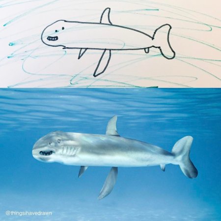 Ожившие детские рисунки