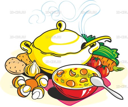 Мое любимое блюдо в столовой рисунок